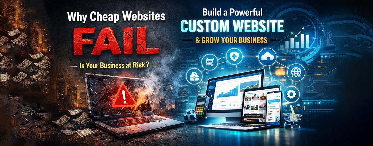 custom business website development services
